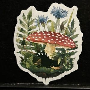 MUSHROOM UNICORN FANASTY STICKER